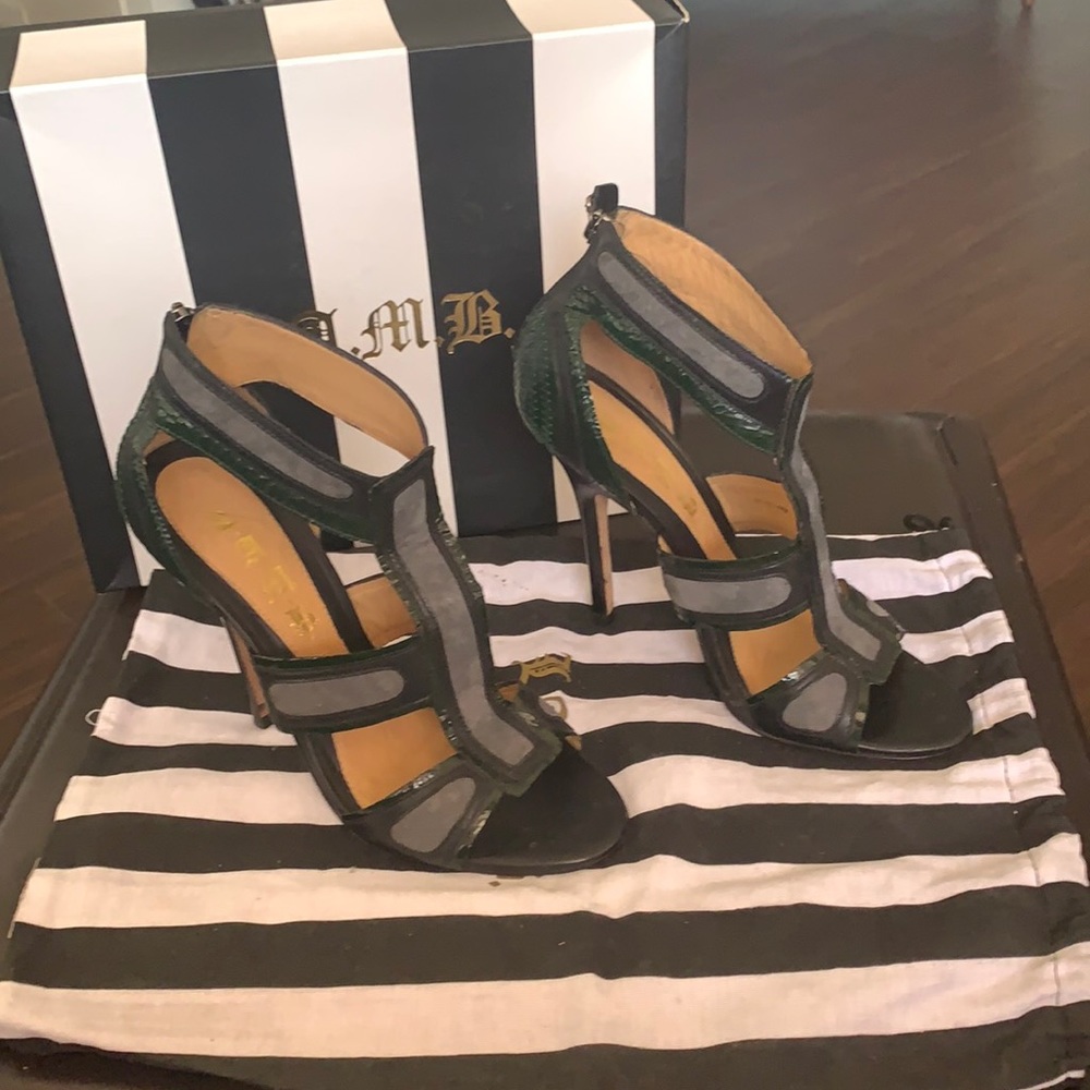 LAMB Caged Heels Sz 8.5